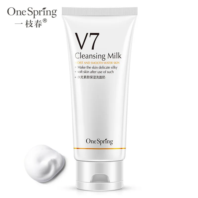 100 г onespring V7 глубокое очищение лица увлажняющее очищающее средство лечение акне
