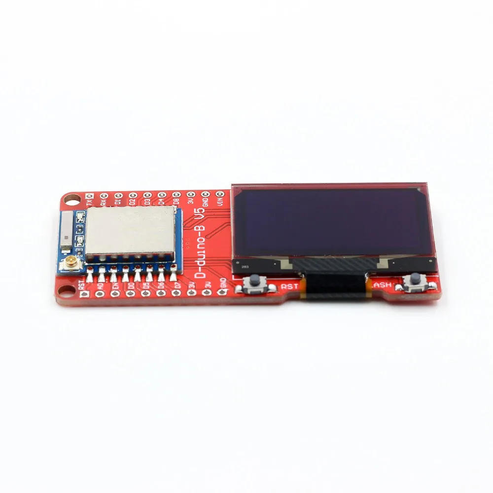 DSTIKE D duv5 (ESP8266 + OLED 2dB антенна) ESP 07 wifi Интернет вещей макетная плата на основе