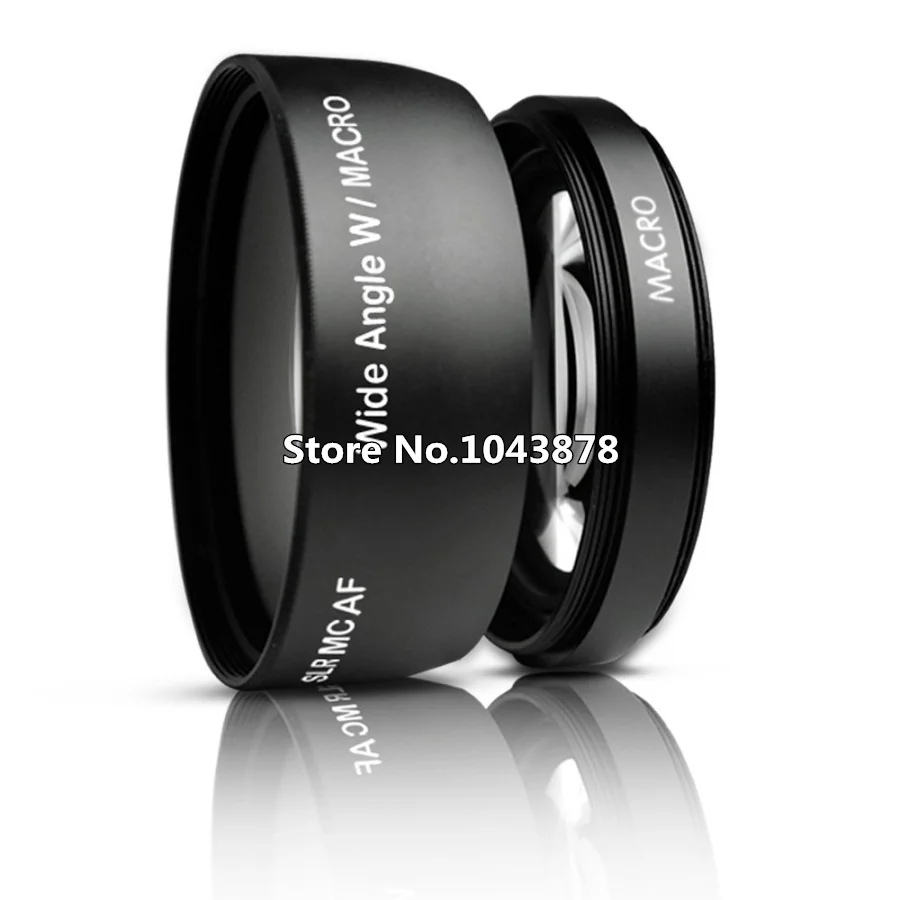 Хит! 58 мм 0.45X супер широкоугольный объектив камеры для Canon DSLR T1i T2i XTi XSi EOS