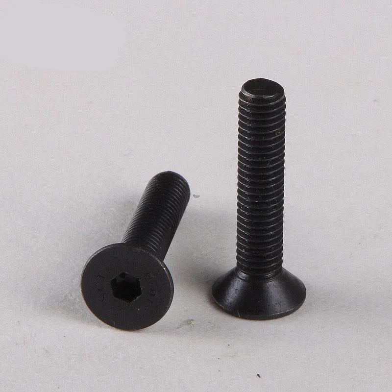 15 шт 10 9 уровневый плоский стеклянный винт с потайной головкой шестигранные винты