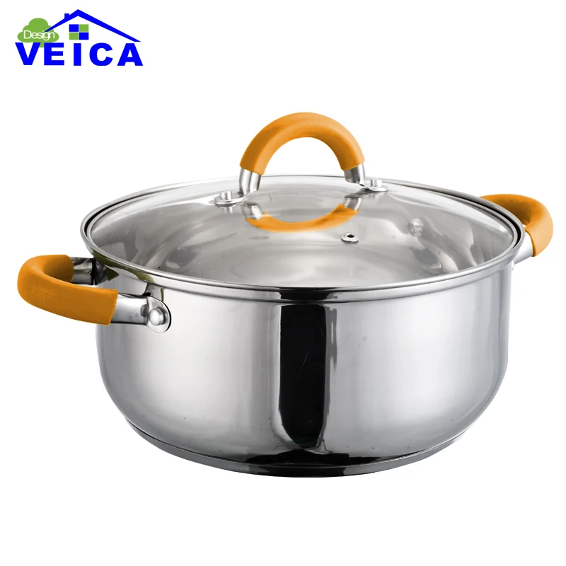 Набор кухонной посуды из нержавеющей стали 24 см | Дом и сад