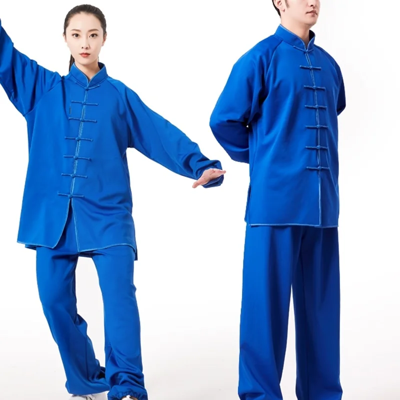 Одежда Tai Chi костюм Ушу Брюса Ли на осень и зиму традиционная китайская одежда Вин