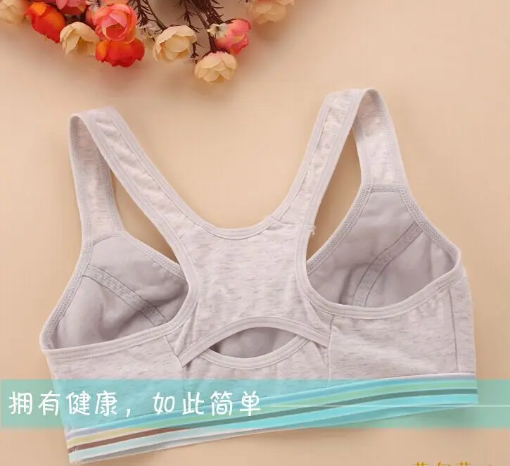 Новые модели 2018 года тонкий хлопковый бюстгальтер для девочек нижнее белье и