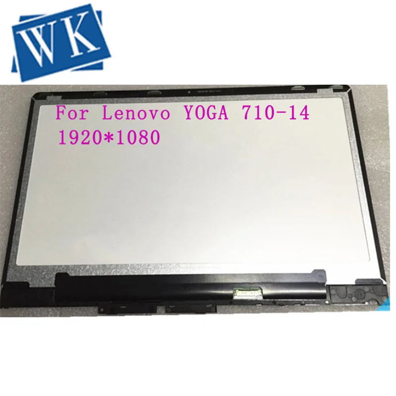 Для lenovo Yoga 710-14 Yoga 710 14 Yoga 710-14IKB 80V4002NCD 1080P lcd светодиодный сенсорный экран в сборе с рамкой