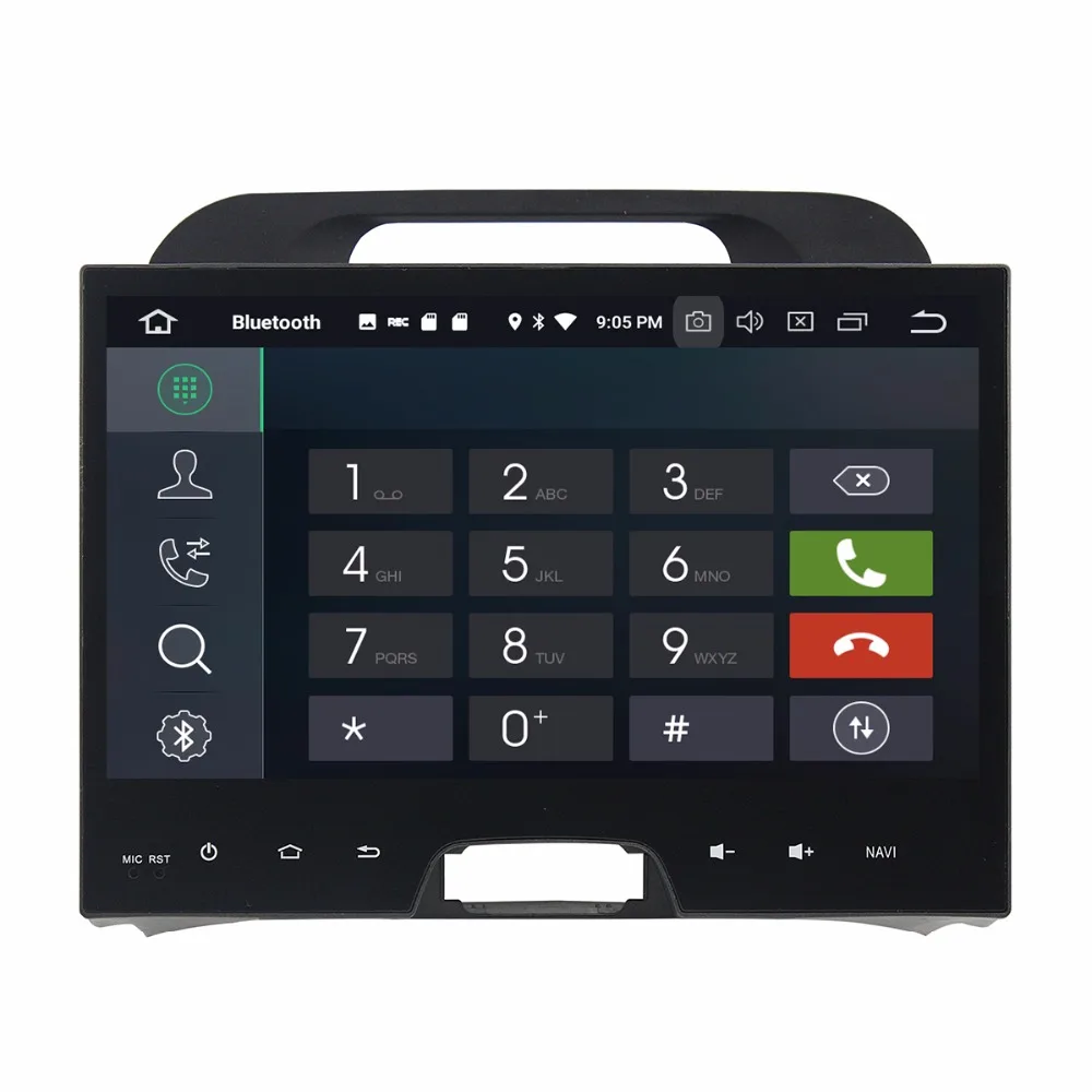 Автомобильный DVD плеер радио для kia Sportage 2010 2014 Android 8 0 4 Гб ОЗУ ядер Bluetooth Wifi GPS Glonass