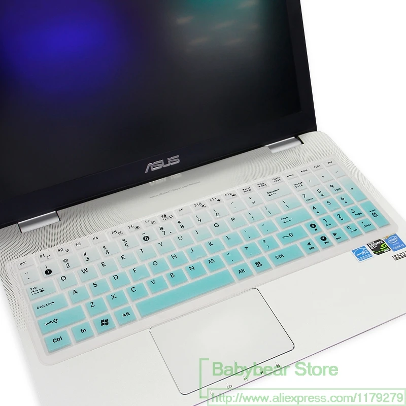 17 3 дюймовый силиконовый чехол для клавиатуры ноутбука Asus X751 X751L X751LA X751LAV X751LD X751LDV