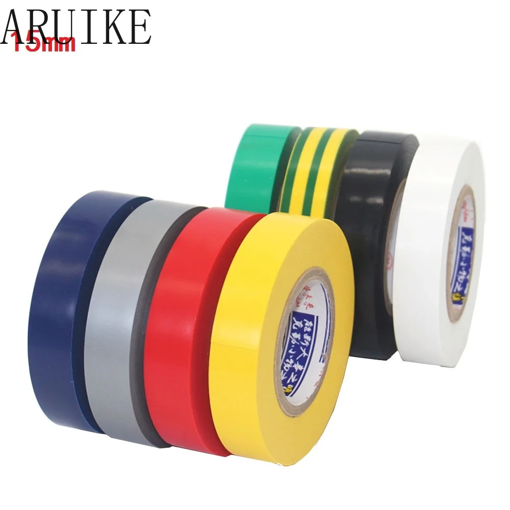 

Electrical tape 15mm X18 meter long 18mm insulation black large volume electrical