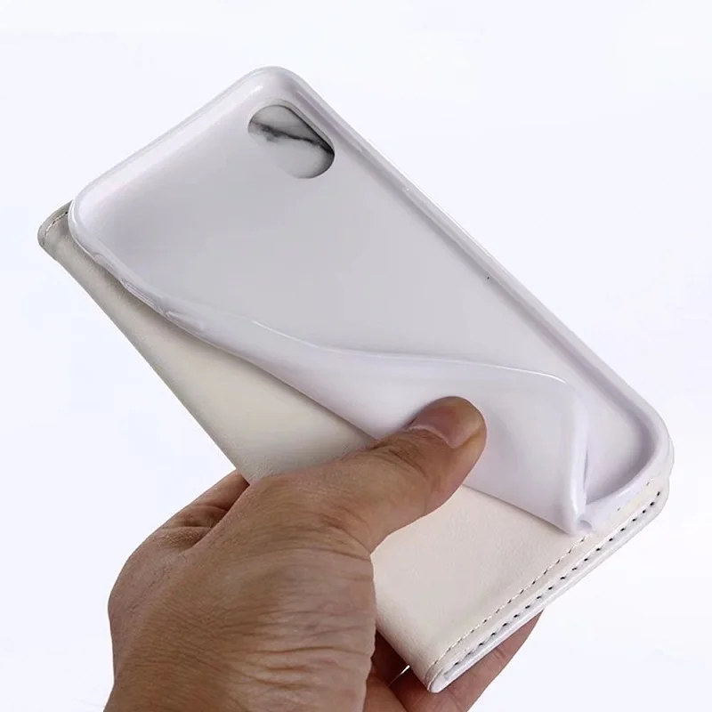 Мраморный чехол для телефона Apple iphoneX iphone8 50 шт. откидной бумажник книжка iphone7 7plus