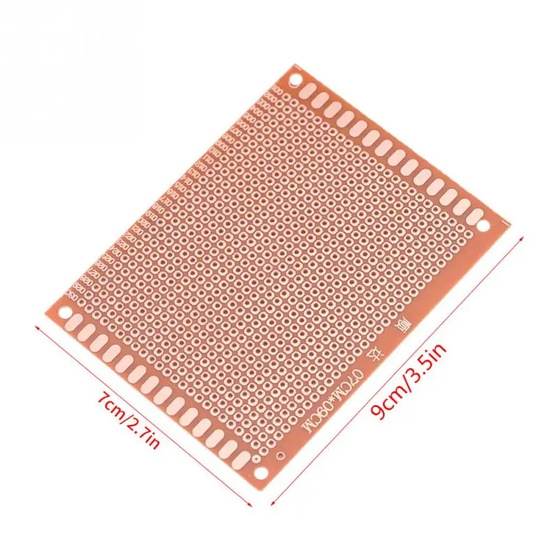 Прототипирование печатной платы 7x9 см DIY Прототип односторонний PCB универсальная
