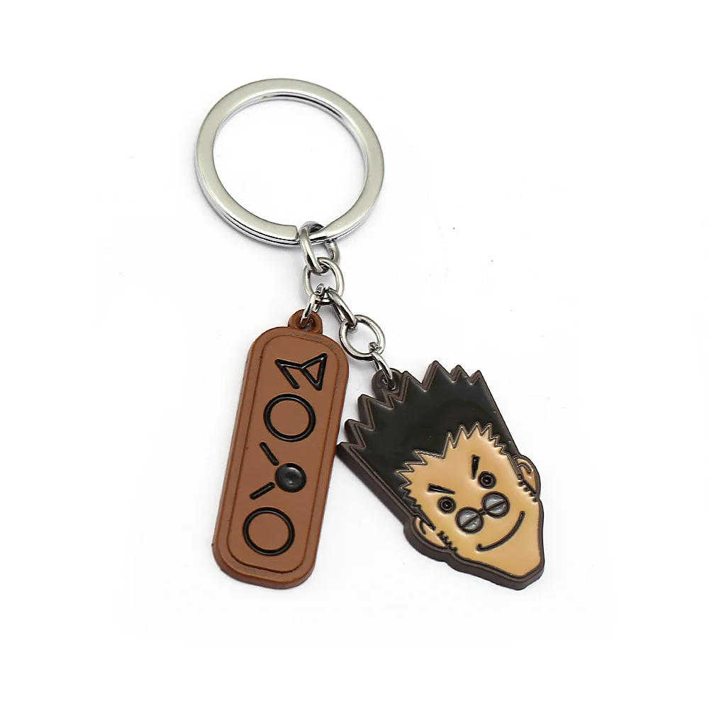 Брелок для ключей из аниме Hunter x Leorio Paladinight Kurapika Hisoka металлические фигуры модный