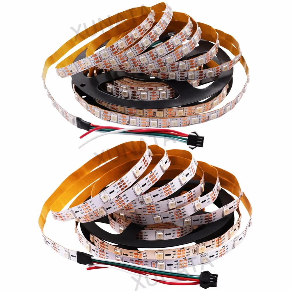 WS2812B полноцветная 30 светодисветодиодный s/m 60 SMD Светодиодная лента гибкая IP30 IP65