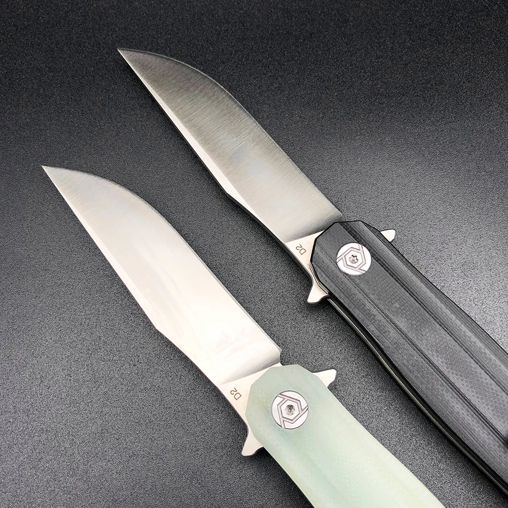ZZSQ CH3505 G10 тактический складной нож D2 лезвие шарикоподшипник G0 + стальная ручка