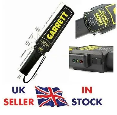 Hand Held Metal Detector garrett super scanner High Sensitivity Body Super Scanner Handheld | Инструменты