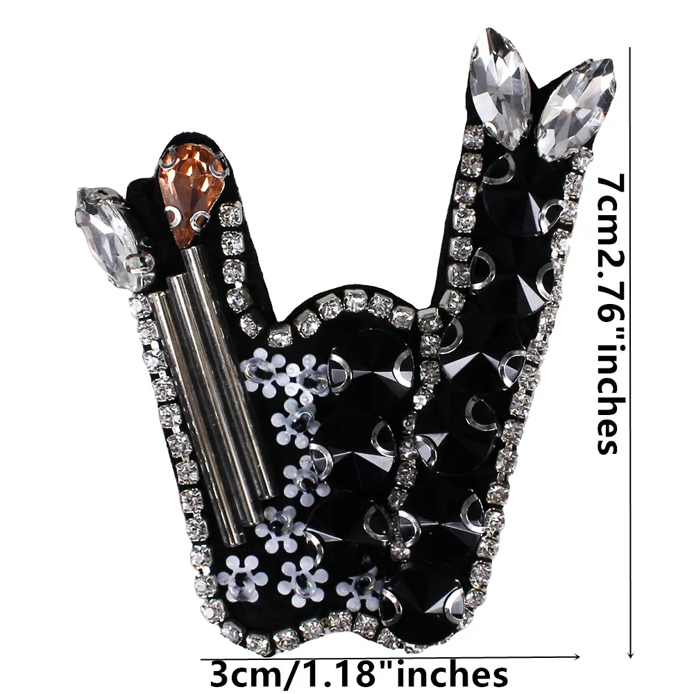 5 комплектов алмазные нашивки с буквами Какие бусины хрустальные стразы