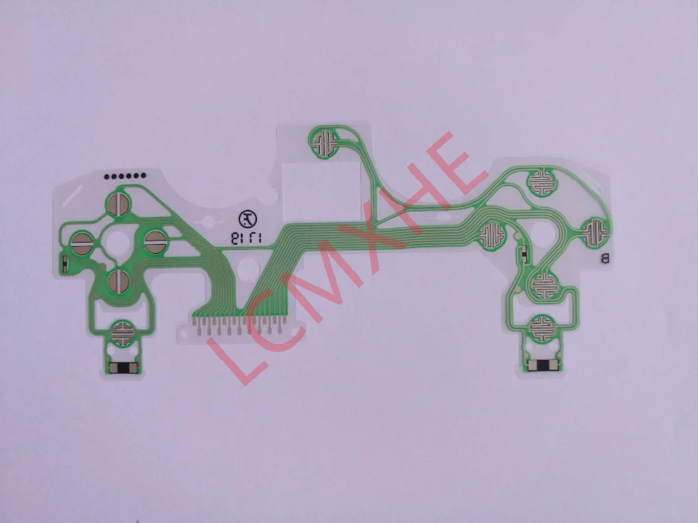 Replacement Buttons Ribbon Circuit Board flex for PS4 Dualshock 4 Pro Slim Controller PCB Conductive Film Keypad Cable | Электроника