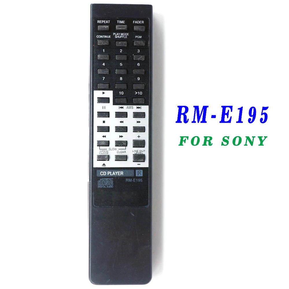 

New RM-E195 Universal Remote Control for Sony CD AUDIO DISC DVD Recorder 228ESD 227ESD CDP-X33 CDP-790/950 Fernbedienung