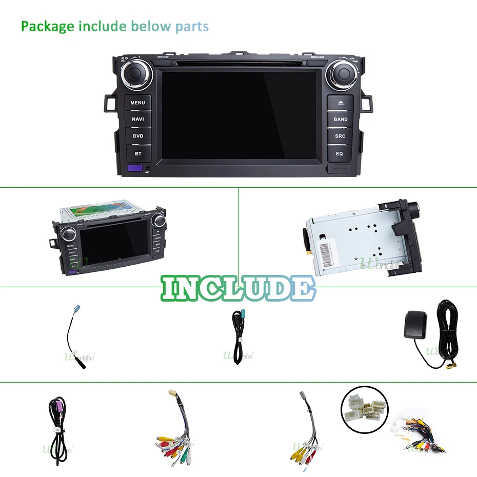 DSP ips 64G Android 9,0 2 DIN dvd-плеер для TOYOTA AURIS Altis COROLLA 2012 2013 gps Радио Стерео навигация мультимедийный экран