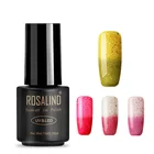 ROSALIND гель 1S черная бутылка 7 мл хамелеон, изменяющийся от температуры T01-30 Гель-лак для ногтей УФ-и светодиодный отмачиваемый Гель-лак