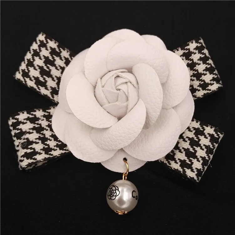 Классическая Женская брошка Camelia с цветком 6 5 см Camellia заколки знаменитого бренда