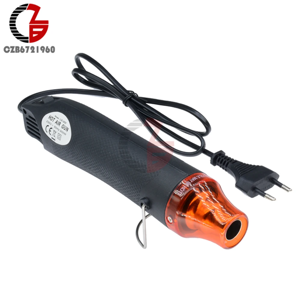 Термопистолет с европейской вилкой 220 в 300 вт|heat shrink tool|tool tooltools electric |