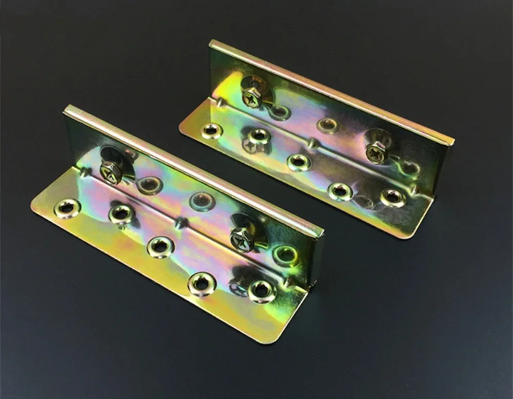 4PCS6 дюймов Толстая кровать шарнир болты мебель невидимая кровать аксессуары соединитель винт пряжка