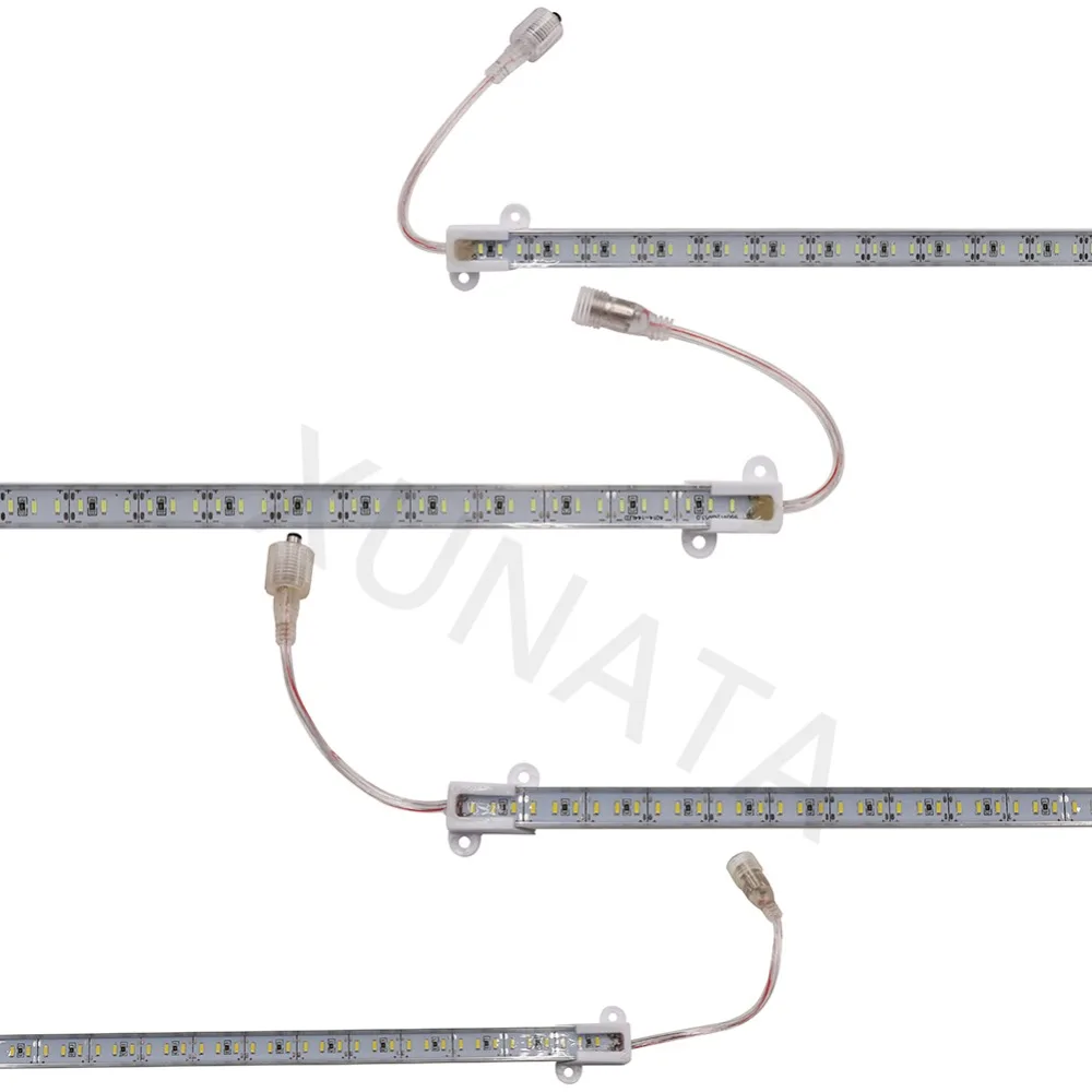 DC12V 72Leds/pc 0.5m/pc IP68 Waterproof Outdoor White Warm LED Hard Strip | Лампы и освещение