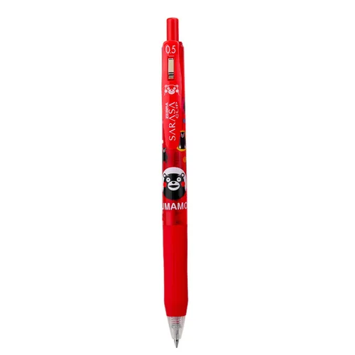 red Япония Зебра X Kumamon Limited гелевая ручка SARASA клип JJ15-K4 0,5 мм 1 шт - Цвет: red