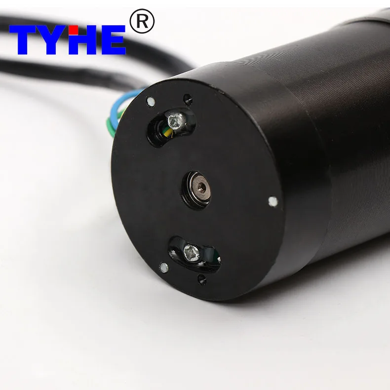 Микро бесщеточный планетарный редукторный двигатель постоянного тока 57 мм от