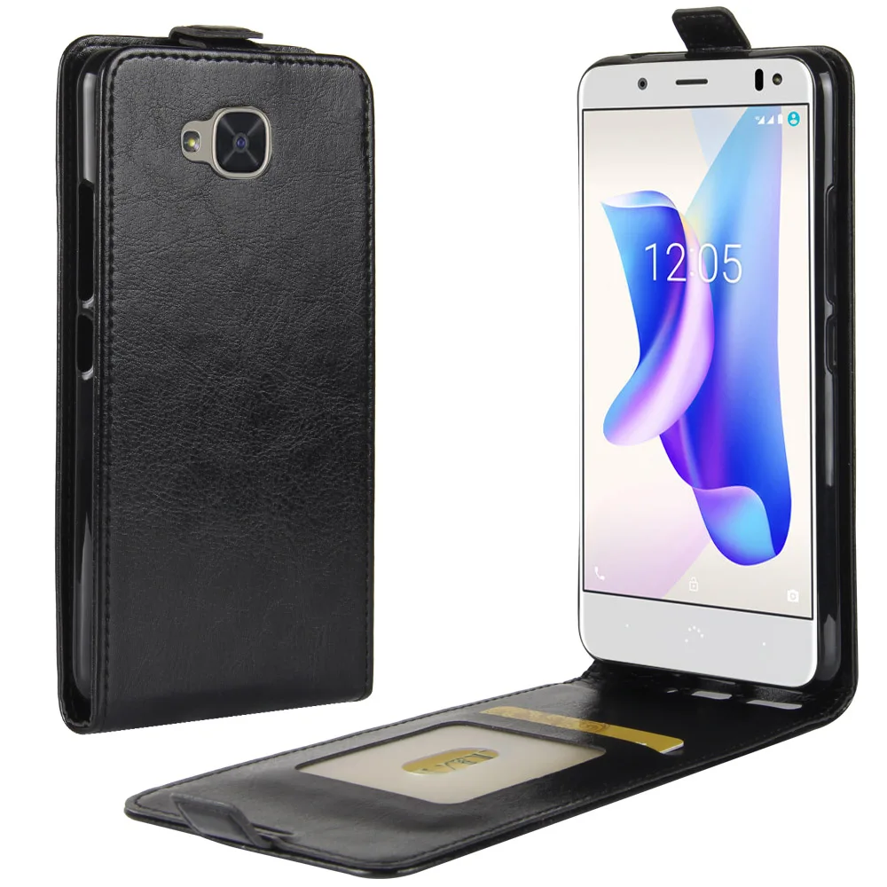 Для BQ Aquaris U2/U2 Lite чехол Funda Роскошный PU кожаный кошелек Вертикальный для телефона