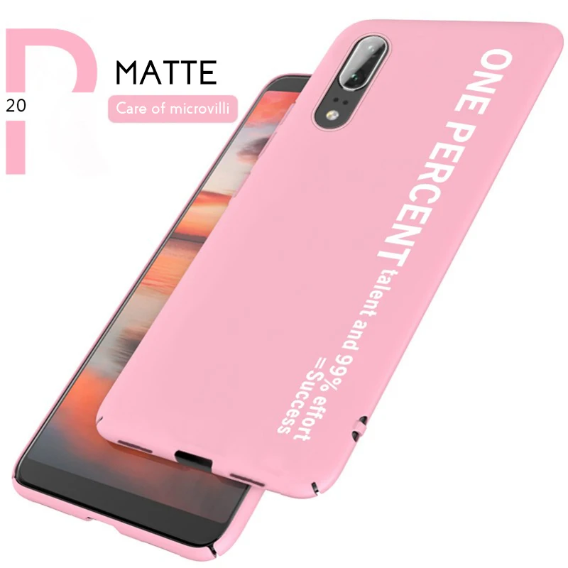 Чехол ADKO с разноцветными буквами для huawei P20 Lite, чехол силиконовый ударопрочный из мягкого ТПУ, Матовый ультратонкий чехол для huawei P20 Pro, чехол