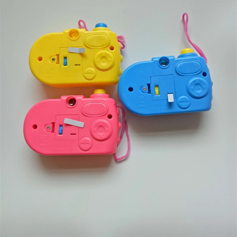 1 шт. световая проекционная камера игрушки для детей мини вспышка животное