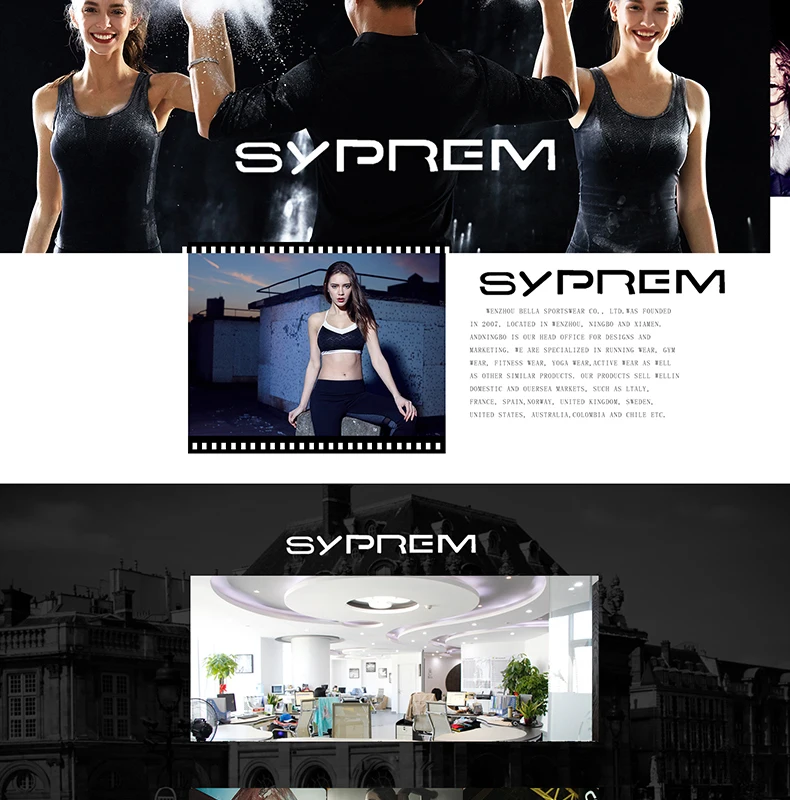 SYPREM спортивный бюстгальтер, спортивный бюстгальтер для фитнеса, не стальной, высокопрочный сексуальный ударопрочный женский спортивный бюстгальтер для йоги и фитнеса, LA0010