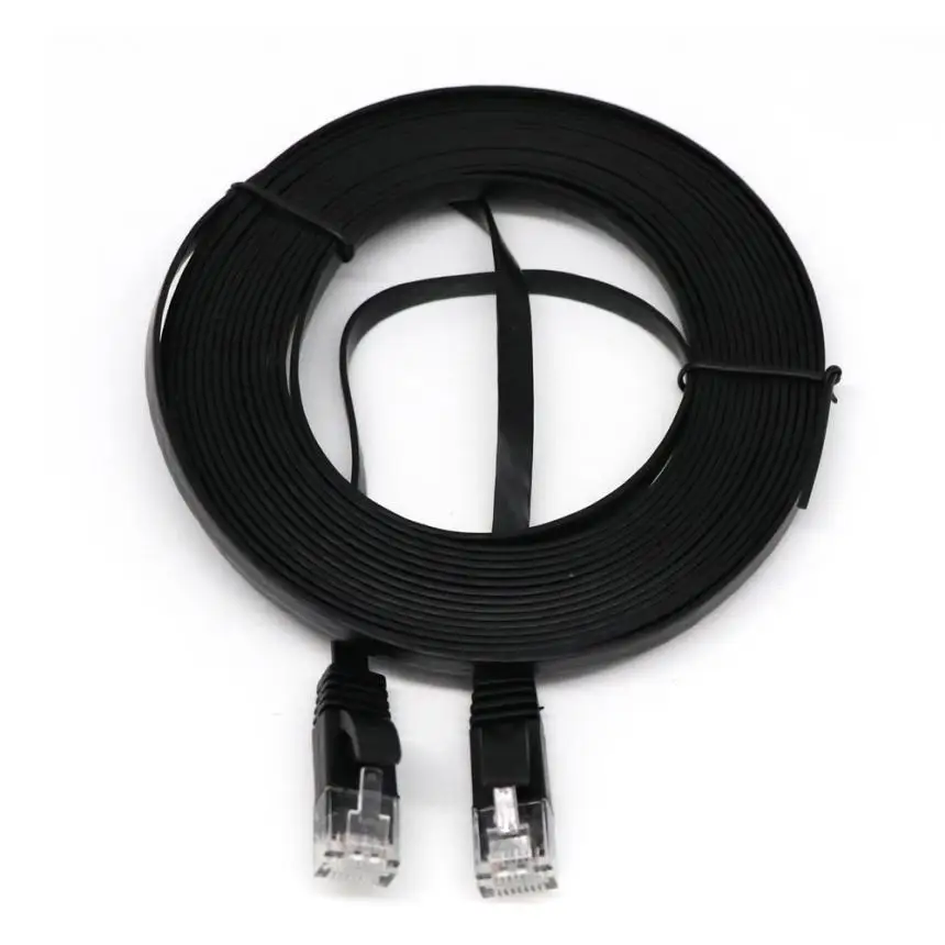 Топ Мода 2 м RJ45 CAT6 Ethernet сетевой кабель LAN плоский UTP патч маршрутизатор интересный Лот prolunga usb удлинитель
