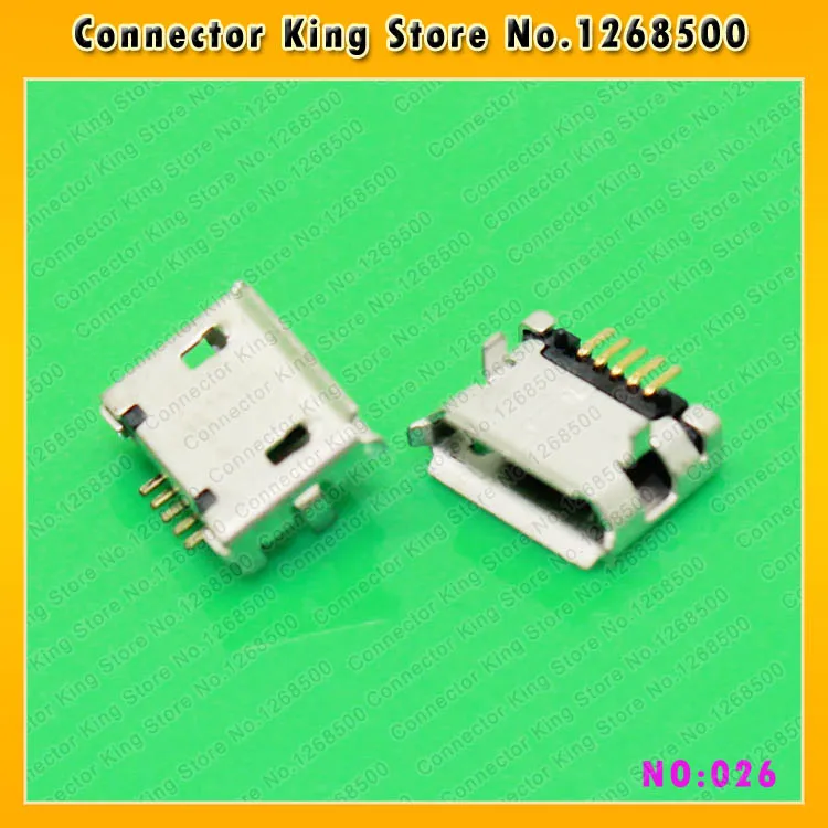 ChengHaoRan 30 шт./лот 2 фута DIP 5 P Micro USB гнездо V8 Порты и разъёмы Разъем зарядного устройства Micro USB разъем, MC-026