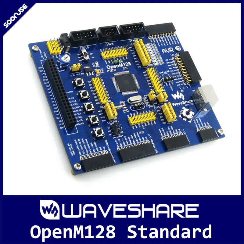 Waveshare OpenM128 Стандартная плата разработки AVR ATMEL ATmega128A ATmega 128|board atmel|board boardboard atmega |