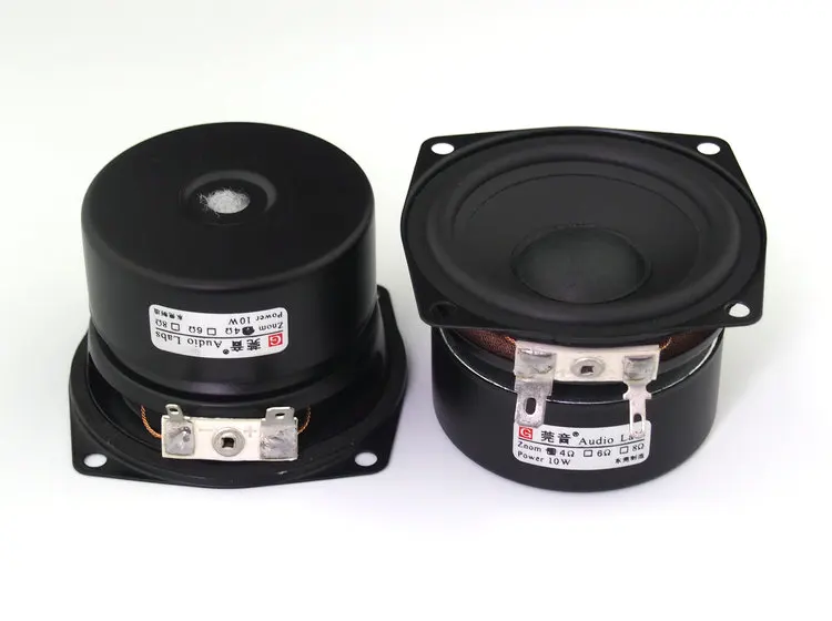 2 шт. низкочастотный Hi Fi динамик 5 дюйма 4 Ом 15 Вт|inch 4ohm|speaker soundaudio speaker |