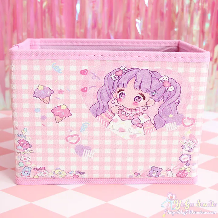 Мультяшная милая My Melody Cardcaptor Sakura Сейлор Мун Косметические Сумки для девушек косметички игрушки складной ящик для хранения сумка органайзер