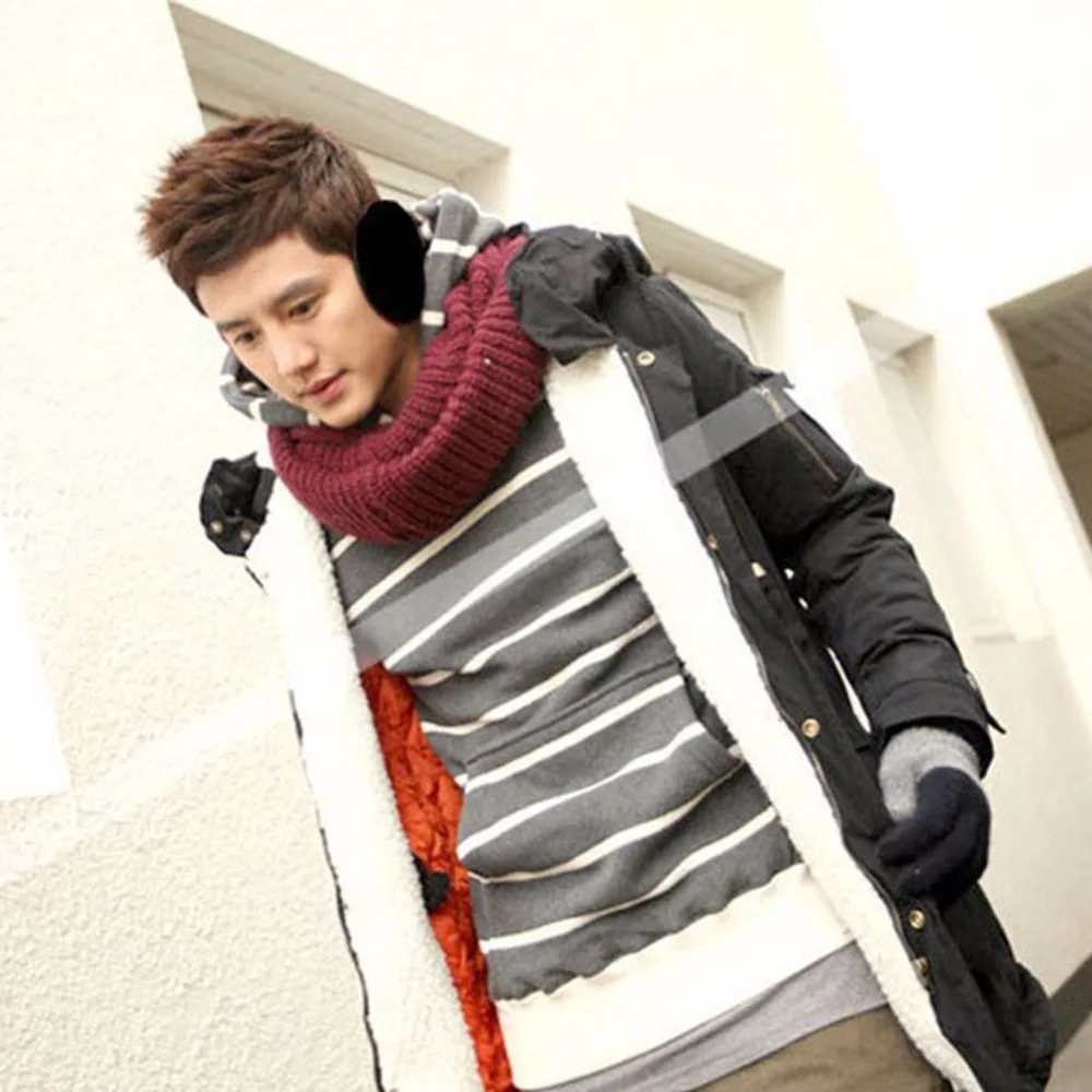 Новинка унисекс Мужские Зимние Повседневные теплые наушники-ушанки для женщин и