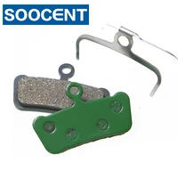 4 pairs green bicycle disc brake pads for sram avid x0 trail for sram guide r rs rsc mtb mountain bike disc brake parts
