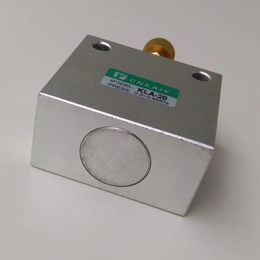 

KLA-20 G3/4'' One-Way Restrictive Pneumatic Air Flow Speed Control Valve