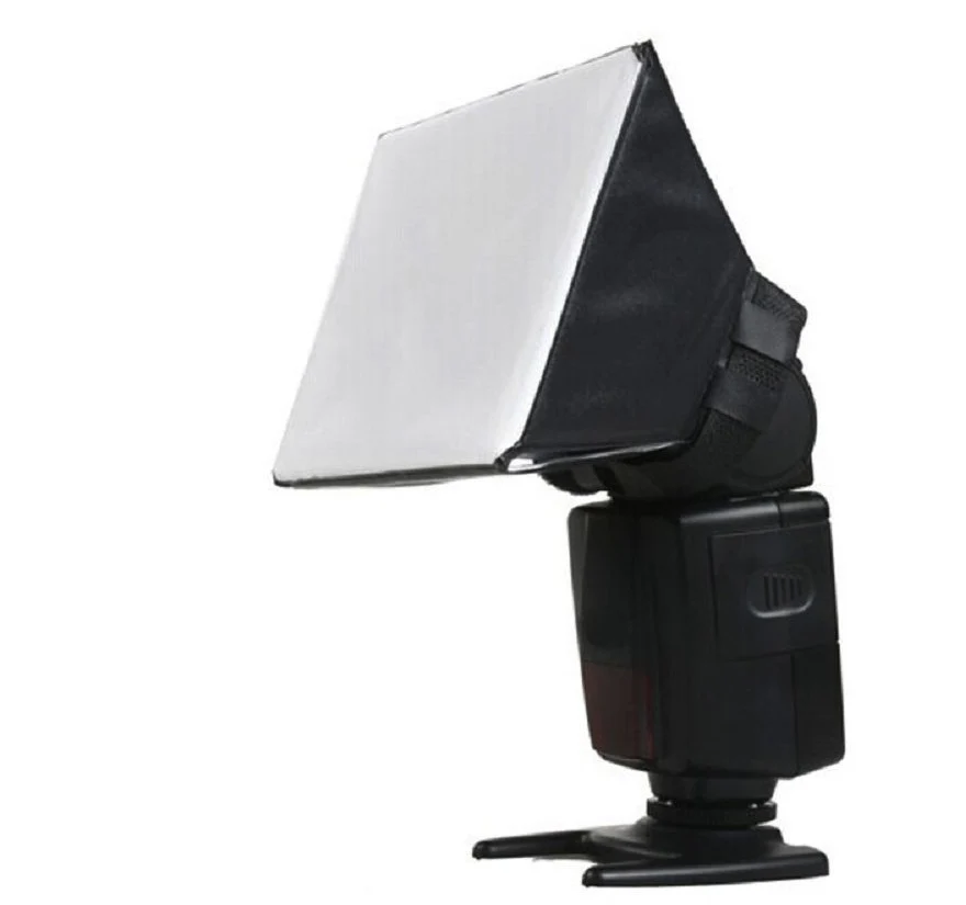 JMFOTO Универсальный Портативный с диффузором для вспышки цифровой зеркальной