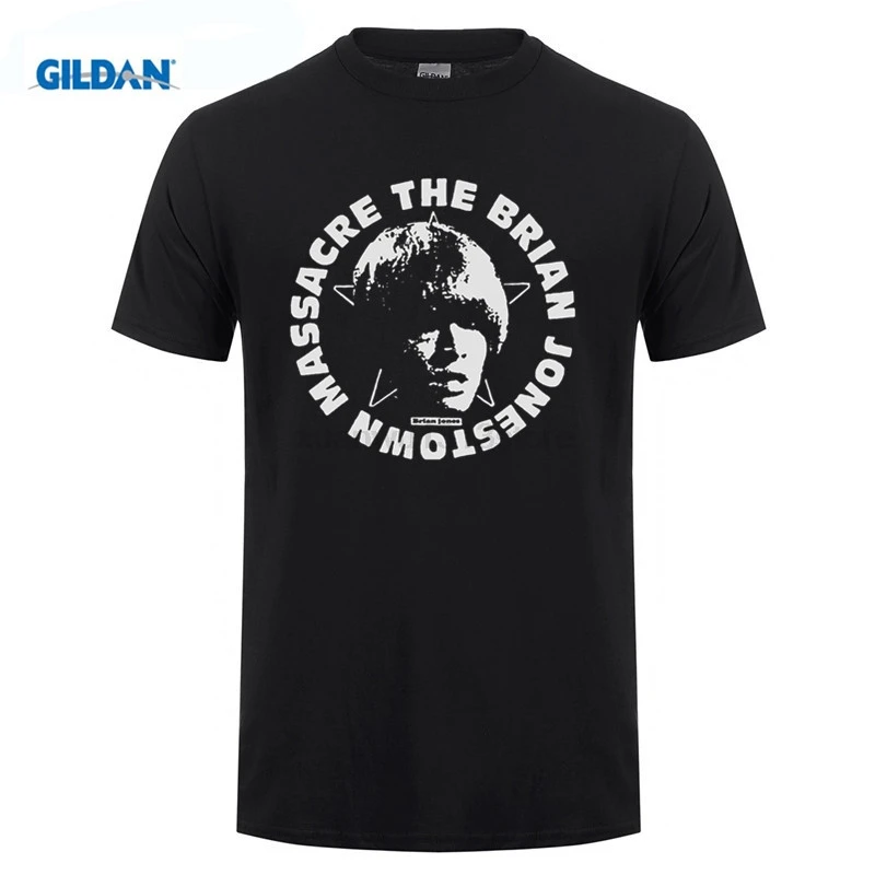 Футболка Brian Jonestown Massacre 'Logo' NEW &amp! Футболки брендовая одежда облегающая с