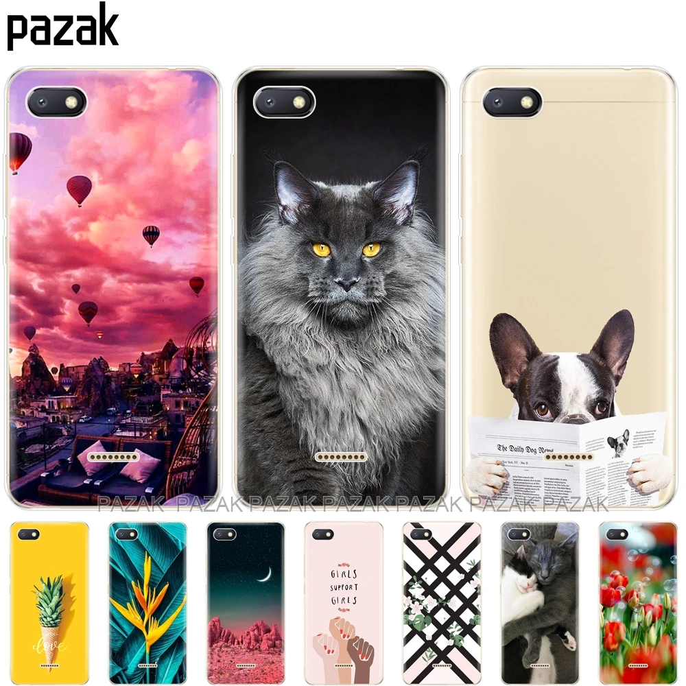 Силиконовый чехол для телефона Xiaomi redmi 6a 6 pro 4a note 3 чехлы xiaomi A2 lite s2 задняя крышка