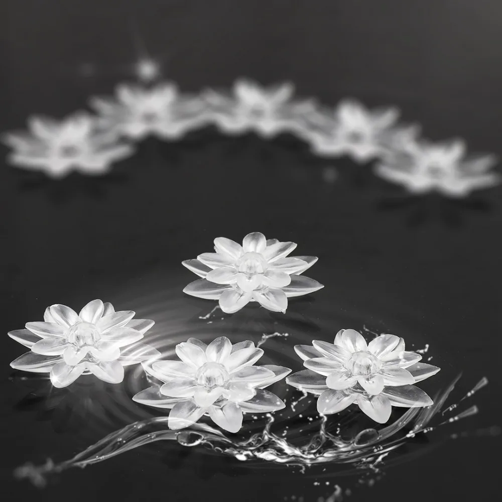 

4m 5m Lotus Flowers Led String Garland Light Holiday Decorative Light Christmas Wedding Decoration Lighting EU Plug AC220V JQ