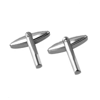 6pcs no fade 18 519mm stainless steel diy glossy cufflinks accessories wholesale