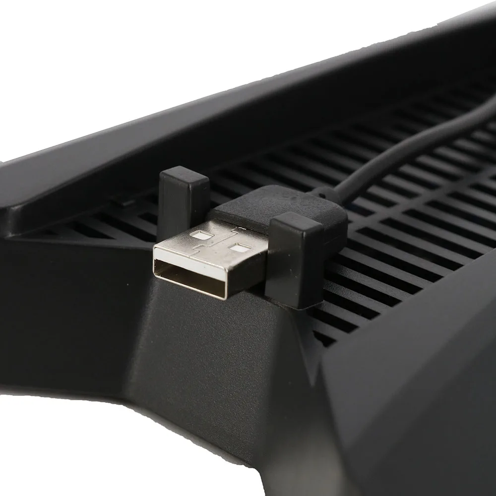 Многофункциональная вертикальная подставка для PS4 ProHolder + охлаждающий вентилятор