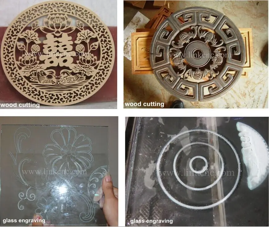 Золото качества завод питания Цзинань Linkcnc фрезерный станок с чпу