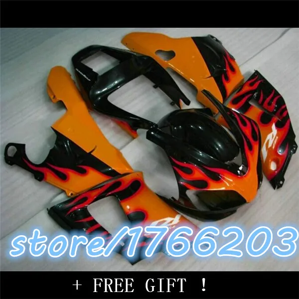 

For 98-99 YZF R1 YZF-R1 Orange flames YZFR1 98 99 YZF1000 Orange YZF 1000 1998 1999 Fairing Kit BBF