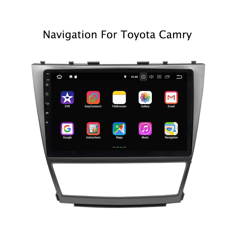 10 1 &quot2G ram 16G rom Android 9 0 автомобильный DVD мультимедийный плеер для Toyota Camry 2006 2007 2008 2009