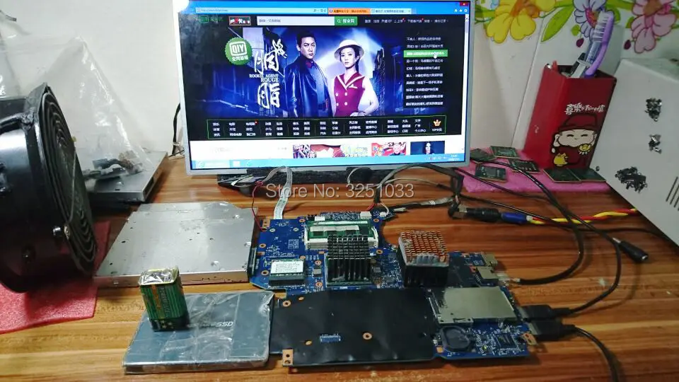 670795 001 для ноутбука HP 4530s 4730S материнская плата 4530S DDR3 1 ГБ набор микросхем 6050A2465501 HM65